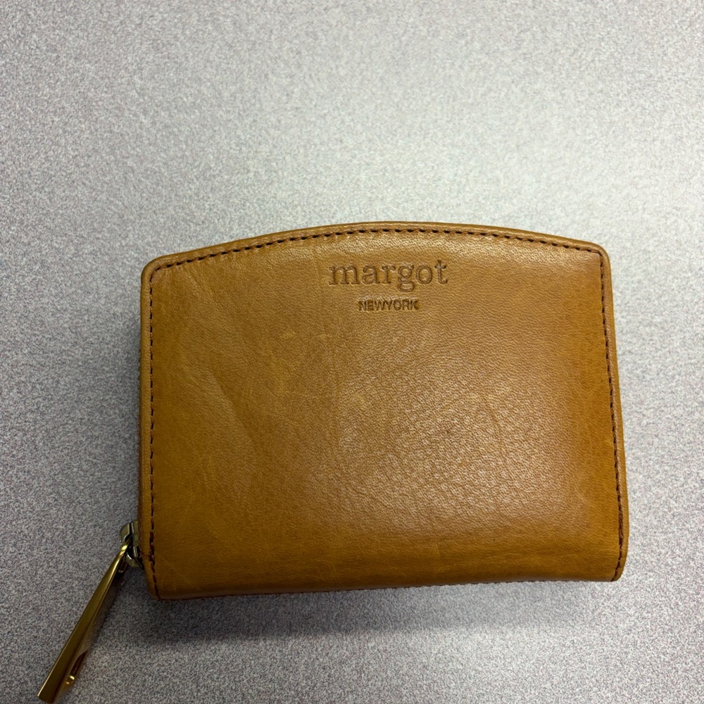 Margot New York Tan Leather Wallet